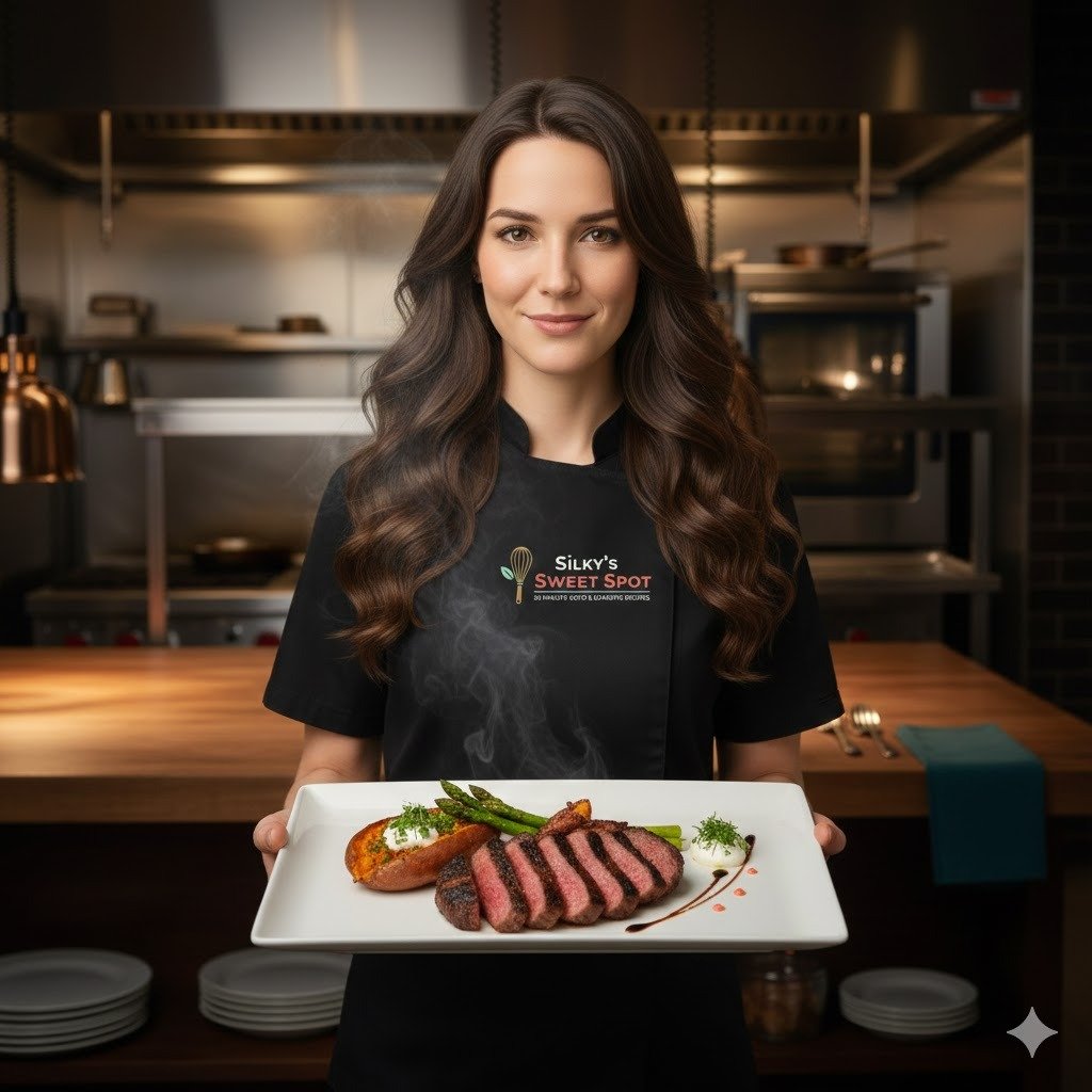 Chef cooking keto food